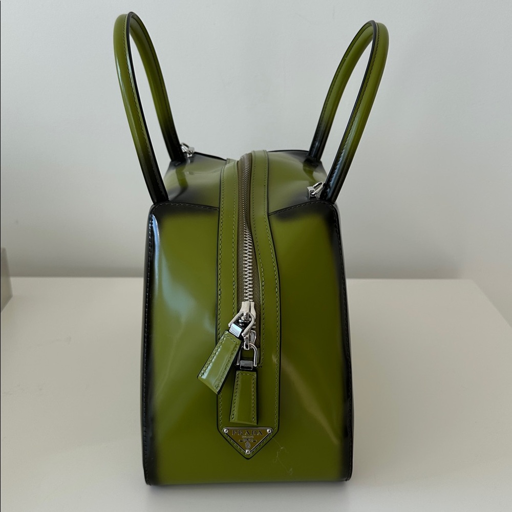 Prada Green Satchel - Picture 3 of 5